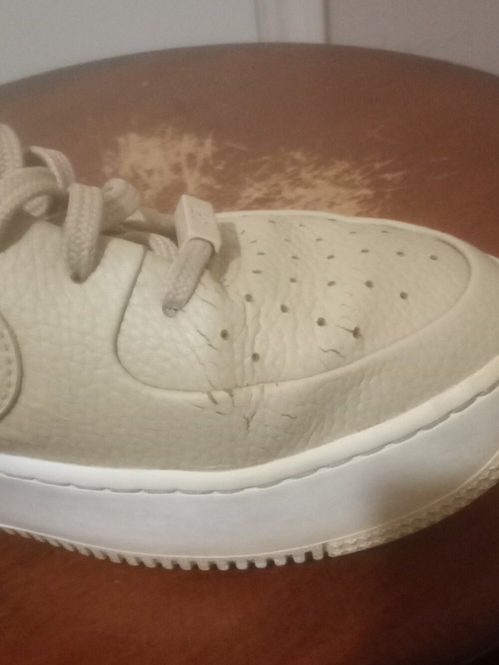 Nike Sneakers Womens Size 8 AF1 Sage Low 2 Desert Ore White CT0012 200 Shoes - Picture 12 of 14